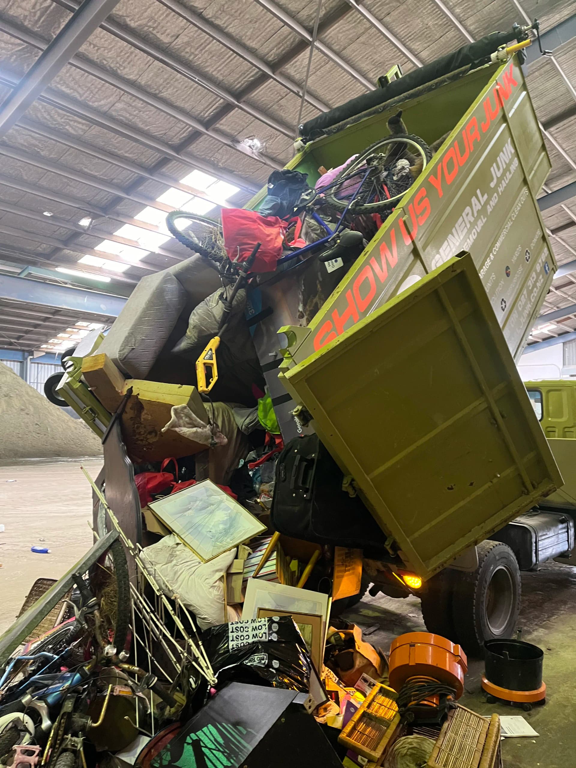 Junk Removal in Progress