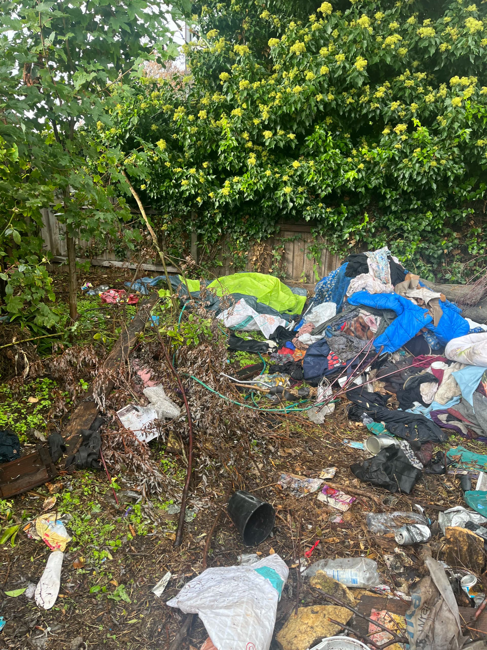 Before - Junk Accumulation